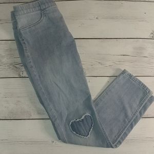 H&M Girls denim leggings